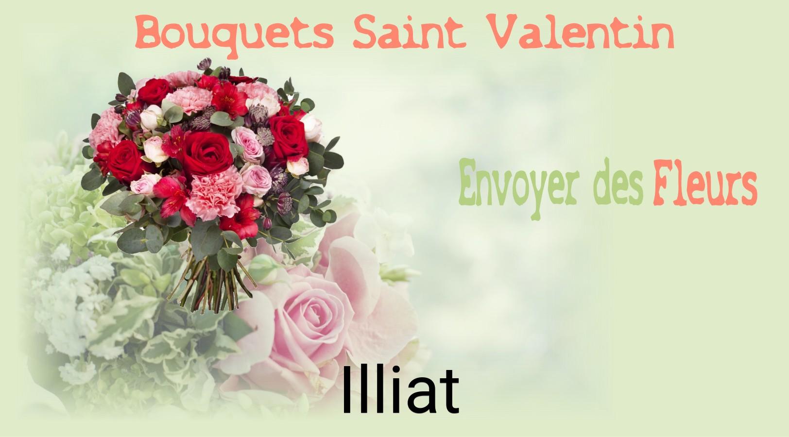 Roses de Saint-Valentin livrées à Illiat